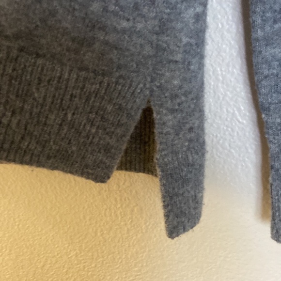 A.L.C. Wool blend color block grey turtleneck - Picture 4 of 6